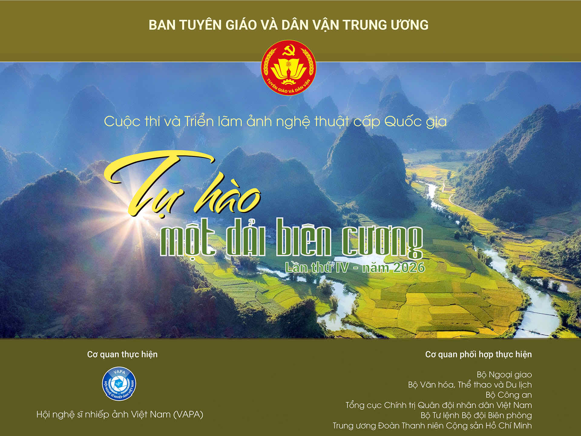 Cuộc thi ảnh nghệ thuật cấp Quốc gia "Tự hào một dải biên cương" lần thứ IV